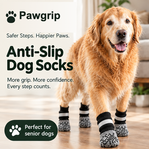 Pawgrip Anti-Slip Dog Socks